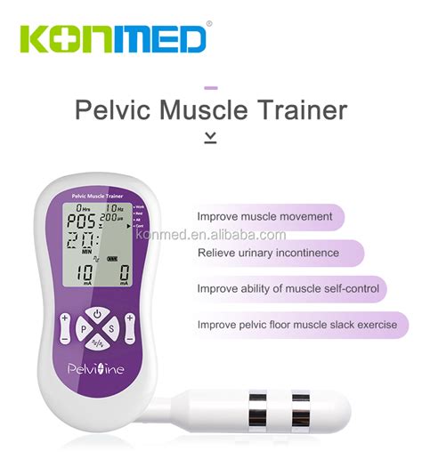 pelvic floor exerciser and incontinence therapy strength with multi