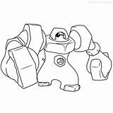 Melmetal Pokemon Coloring Pages Type Xcolorings 57k Resolution Info  Size Jpeg Printable sketch template
