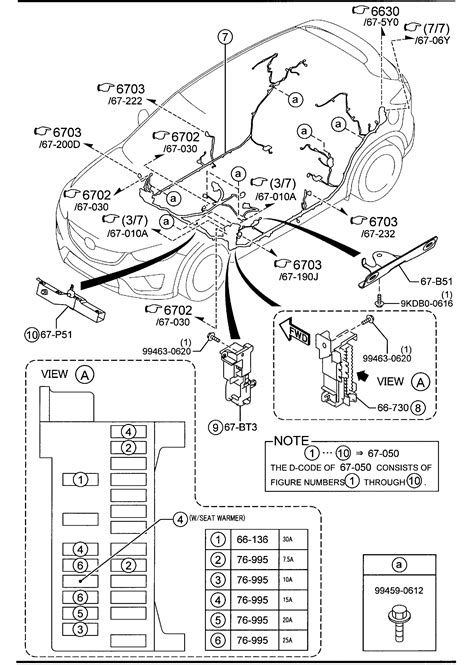 wiring diagram mazda cx