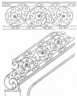 Railing Stair Artfactory sketch template