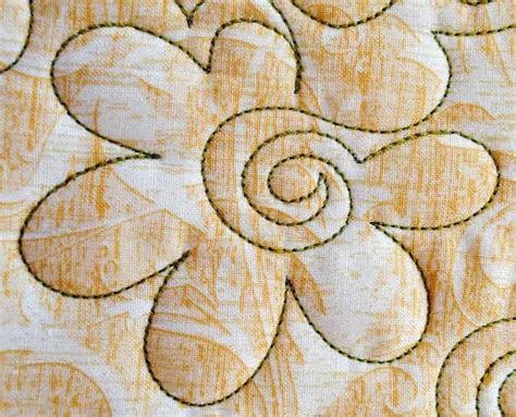 motion quilting fun  flowers  motion quilt designs