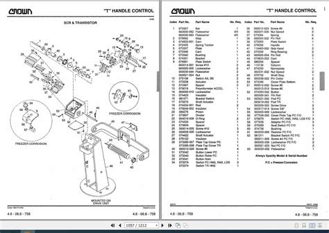 crown forklift pc   parts manual auto repair manual forum heavy equipment forums