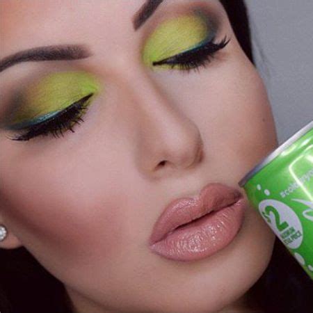 makeup  green shades     examples