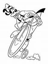 Goofy Bike Coloring Mickey Dinokids Pages Donald Printable Disney Gif Categories Close sketch template