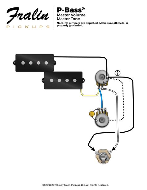 p bass wiring diagram fralin pickups