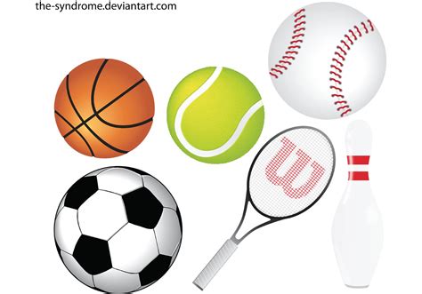 sports clipart ball sports clipart   cliparts  images   provide