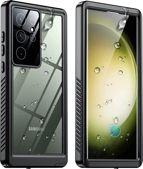 spidercase designed  galaxy  ultra case waterproofbuilt  screen protector full