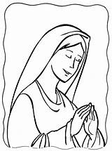 María Imagui Nazareth Imagen Cristianos Catolicos Rezando Senhora Católico Riscos Catequese Carinho Escolha sketch template