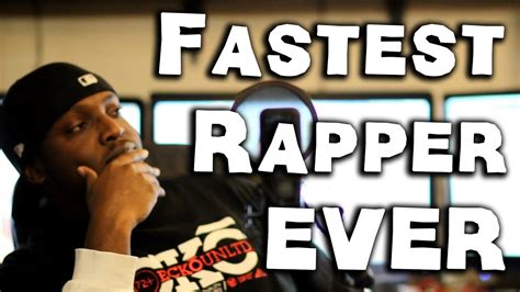 fastest rapper  black guy raps super fast youtube