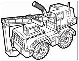 Baufahrzeuge Bagger Ausmalbilderkostenlos sketch template