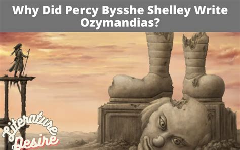 percy bysshe shelley write ozymandias literature desire