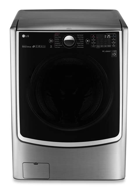 lg 5 2 cu ft front load steam® washer and 7 4 cu ft electric dryer