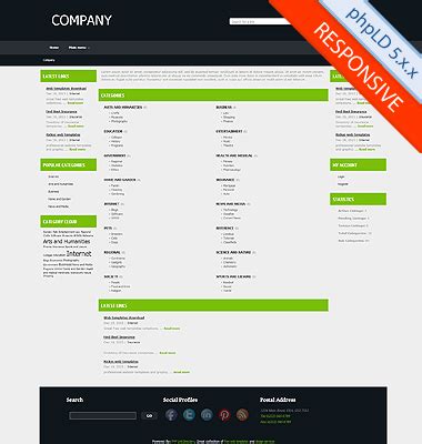 phpld responsive template