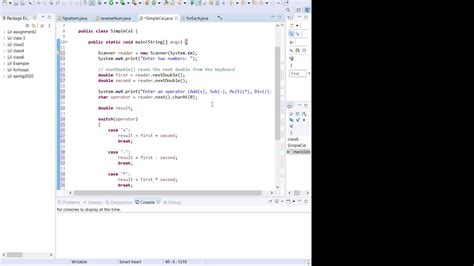 java code  illustrate basic calculator youtube