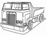 Truck Pages Coloring Ups Getcolorings Pickup sketch template