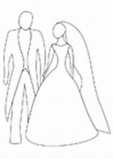 Huwelijk Colorare Disegno Matrimonio Moglie Marito Malvorlagen Ausmalbilder Educolor Schulbilder sketch template