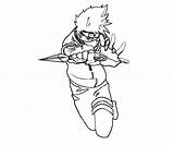Kakashi Coloring Hatake Pages Printable Getcolorings Template Print sketch template