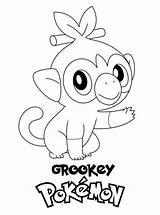 Pokemon Grookey Kleurplaat Rillaboom Malvorlage Pokémon Kleurplaten Ausmalbild Zamazenta Stimmen Stemmen sketch template