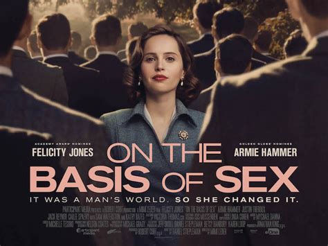 on the basis of sex trailer starring felicity jones and armie hammer