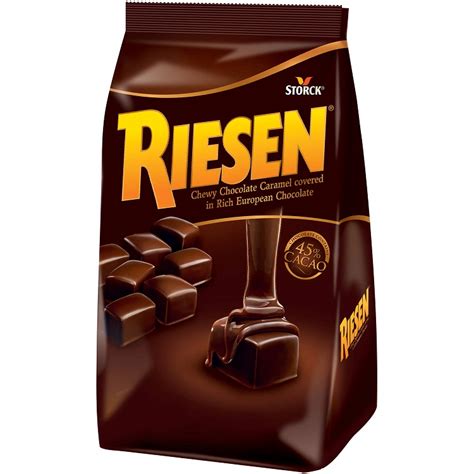 riesen candy  oz bag chocolate caramels sweetservicescom