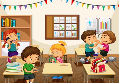 download free 100 cartoon classroom