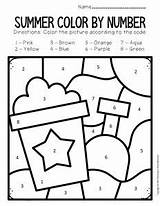 Summer Worksheets Color Preschool Number Kindergarten Pre Word Sight Letter Capital Beach Keeper Memories Balls Shovel Bucket sketch template