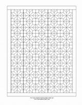 Quilt Coloring Pages Freedom Resolution Patterns sketch template