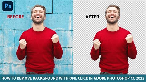remove background   click  adobe photoshop cc  youtube
