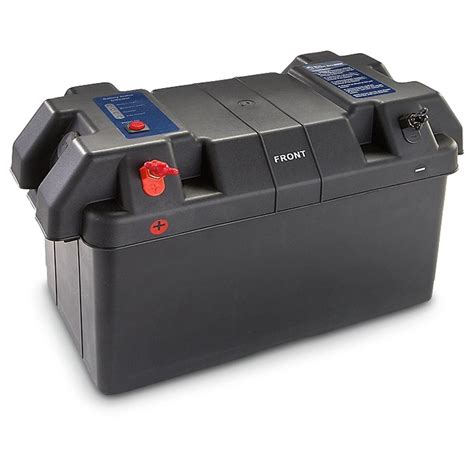 marine battery box  boat electrical  sportsmans guide
