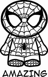 Spiderman Spider Man Coloriage Mysterio Wecoloringpage sketch template