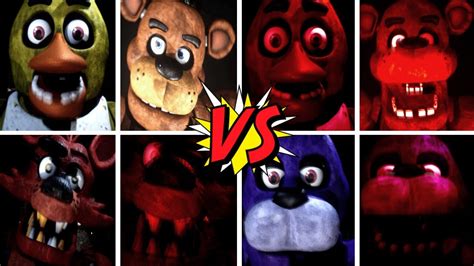 Five Unreal Nights At Freddy S All Jumpscares Legacy