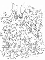 Vocaloid Coloring Pages Fusion Harmonies Konno Yasuki Getcolorings Color Fan Print Deviantart Stats Lily Downloads Template Friends sketch template