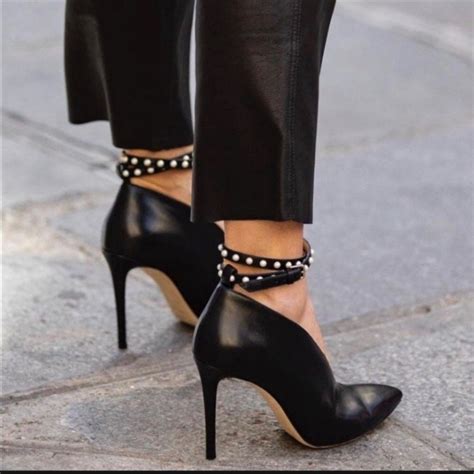 jimmy choo shoes jimmy choo heel color black size    heels stiletto heels