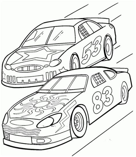 race car coloring page race car coloring pages truck coloring pages