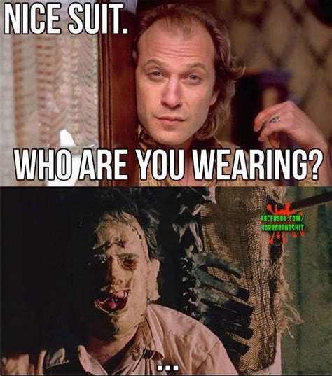 wearing horror movies funny horror  characters