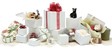 white gift boxes  packaging source