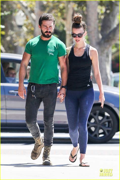Shia Labeouf And Girlfriend Mia Goth Enjoy Lunch Date At Granville Cafe