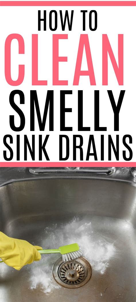 dealing   smelly sink drain check   easy tips