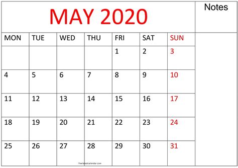 Print Large Calendar 2020 Calendar Printables Free Templates