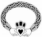 Claddagh Symbol Friendship Celtic Irish Eternal Symbols Wedding Loyalty Tattoo Appleseeds Ancient Visual Ring 16th Century Clipart Portrayal Bond sketch template