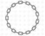 Chain Drawing Clipart Webstockreview Getdrawings Links sketch template
