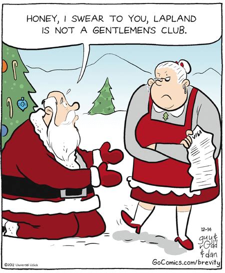 even santa has to work hard to stay off the naughty list brevity on