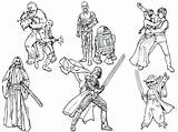 Wars Star Coloring Grievous Pages General Getcolorings sketch template