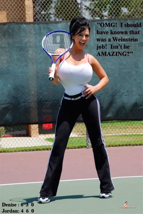 the tennis match jordan carver vs denise milani the boobs blog
