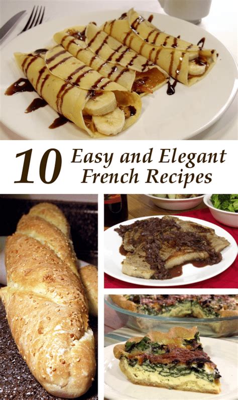 easy french recipes curious cuisiniere