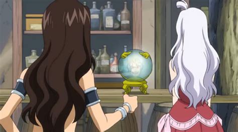 Image Cana And Mirajane Talking To Laxus Through The