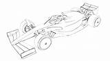 F1 Cars Fia sketch template