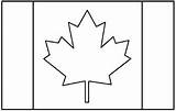 Flag Canada Coloring Pages Canadian Print Flags Colouring Printable Kids Pdf Kinderart Printables Color Template Sheet Sheets Canadaflag Activities Book sketch template