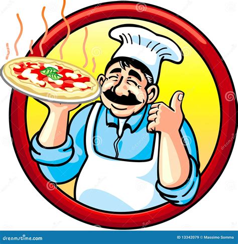 pizza man royalty  stock images image