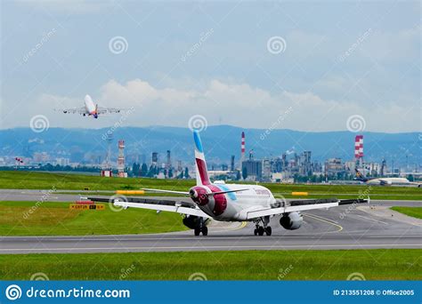 airport  vienna austria editorial stock photo image  vienna